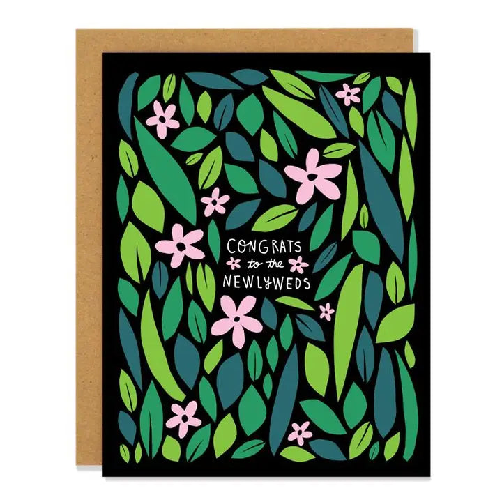 Wildflower Wedding - Greeting Card