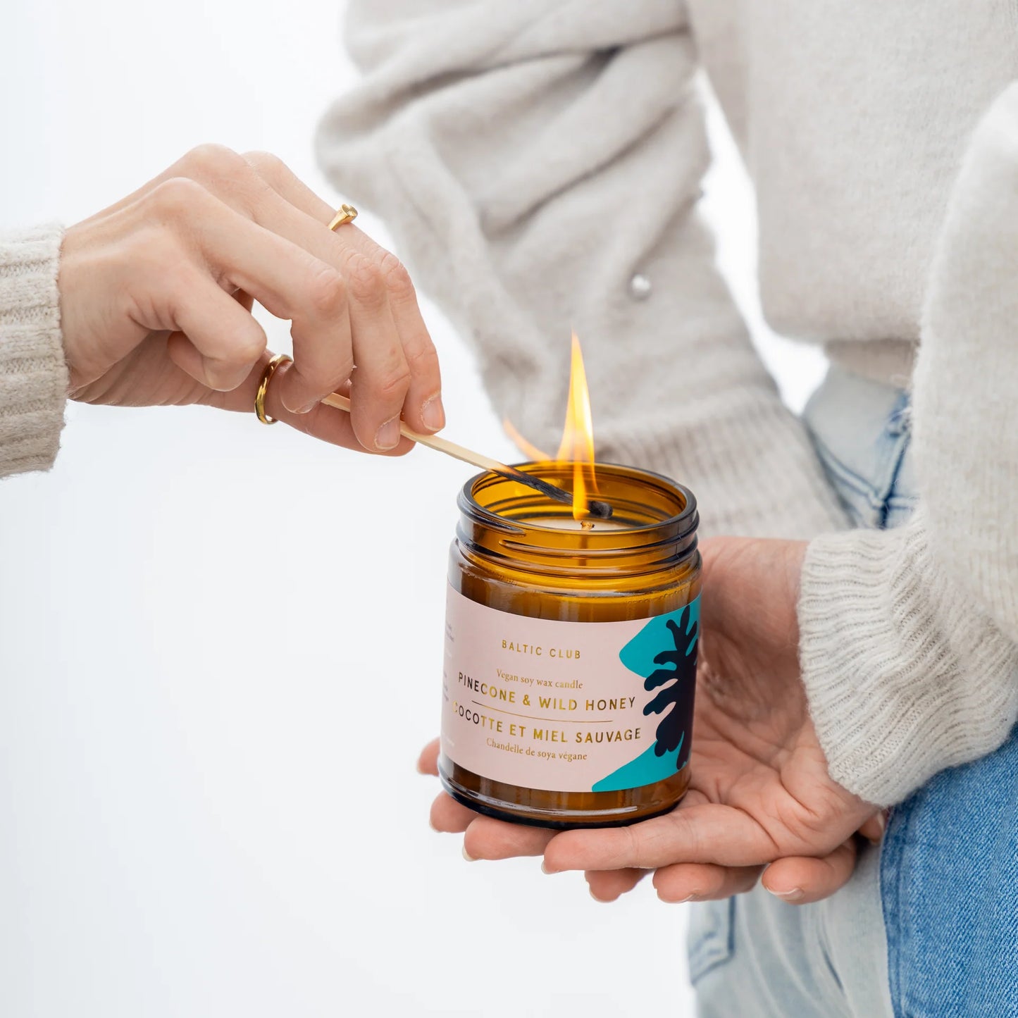 Pinecone & Wild Honey Candle