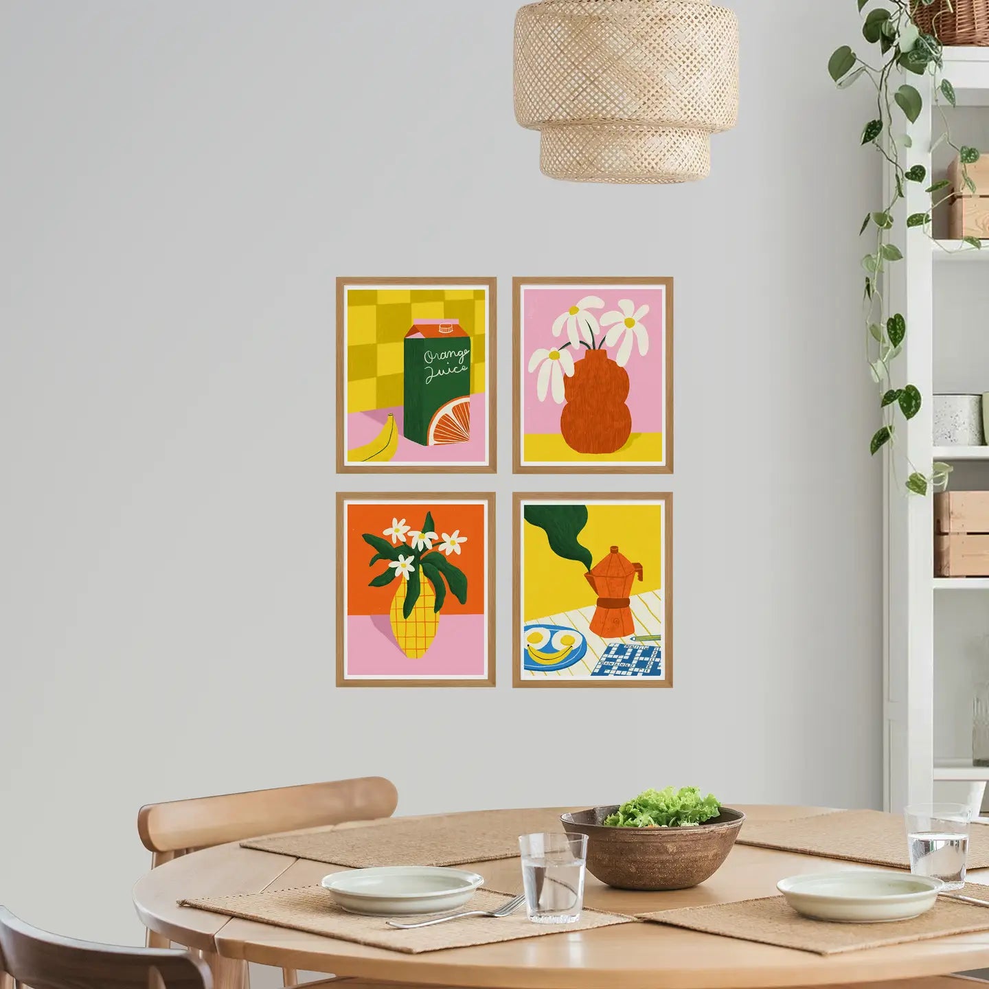 Art Print | Je me suis acheté des fleurs