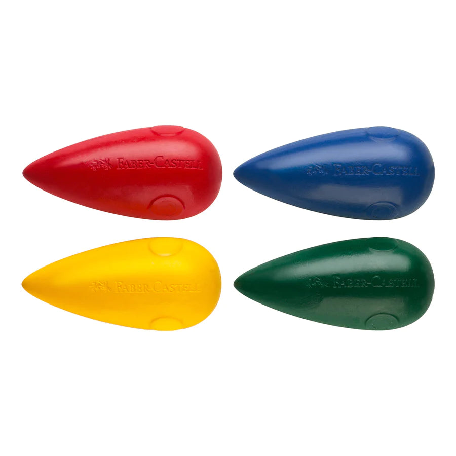 Drop Shaped Crayons - Set of 4