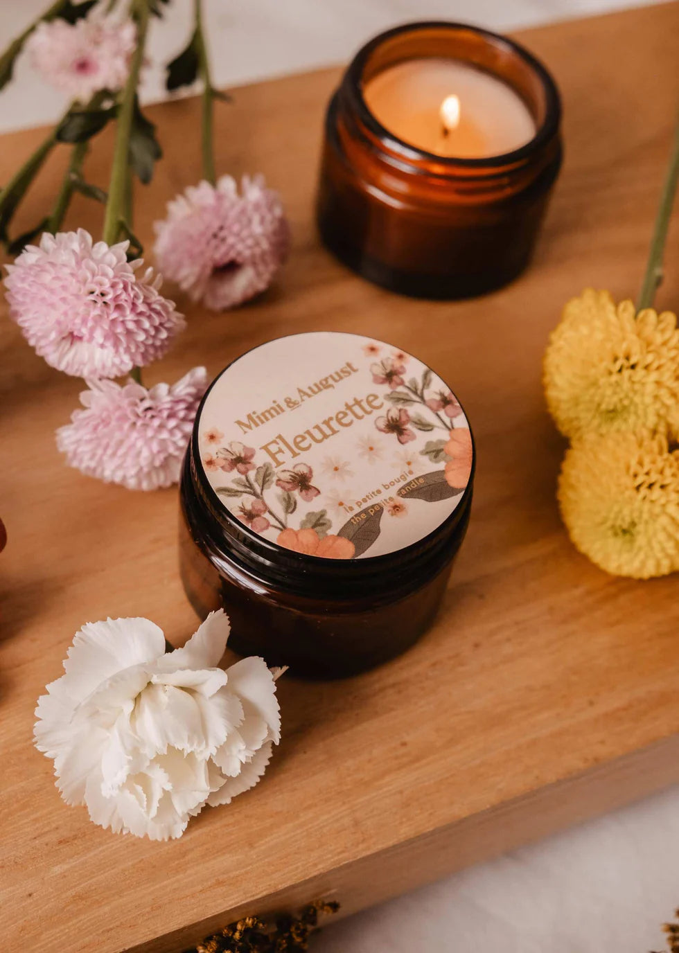 Fleurette- mini bougie 57 g