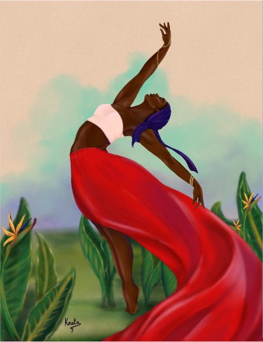 Francesca Désulmé Libète Art Print