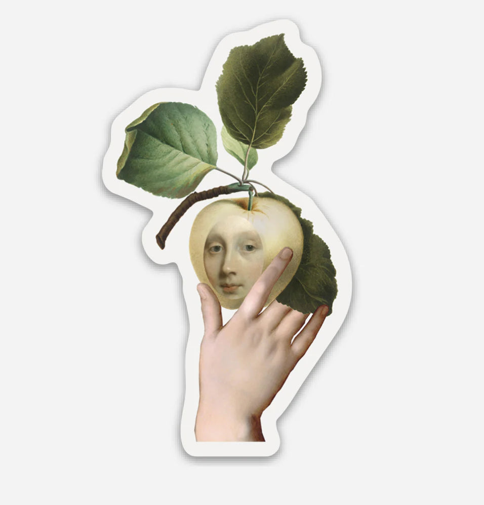 Sticker - Die Cut - Ghost Apple