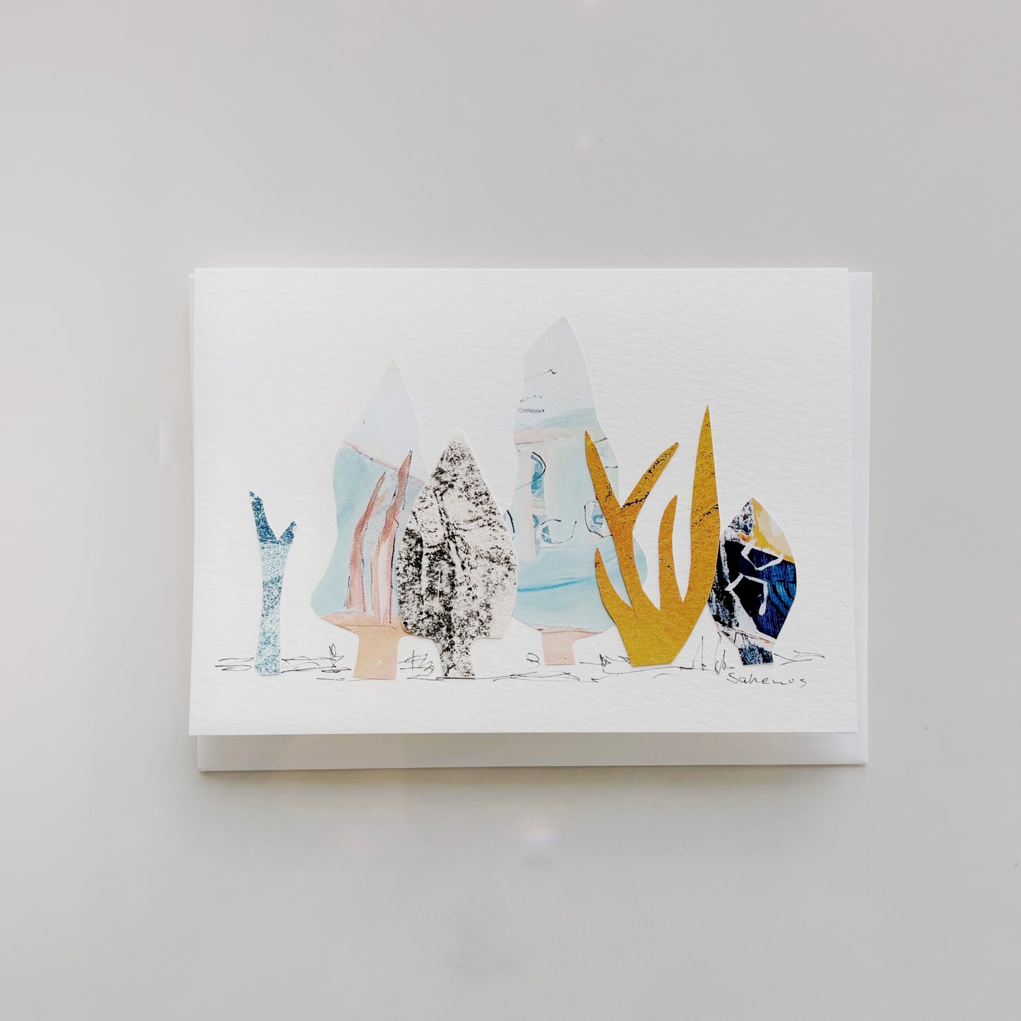 Eliane Saheurs Boreal Forest Card