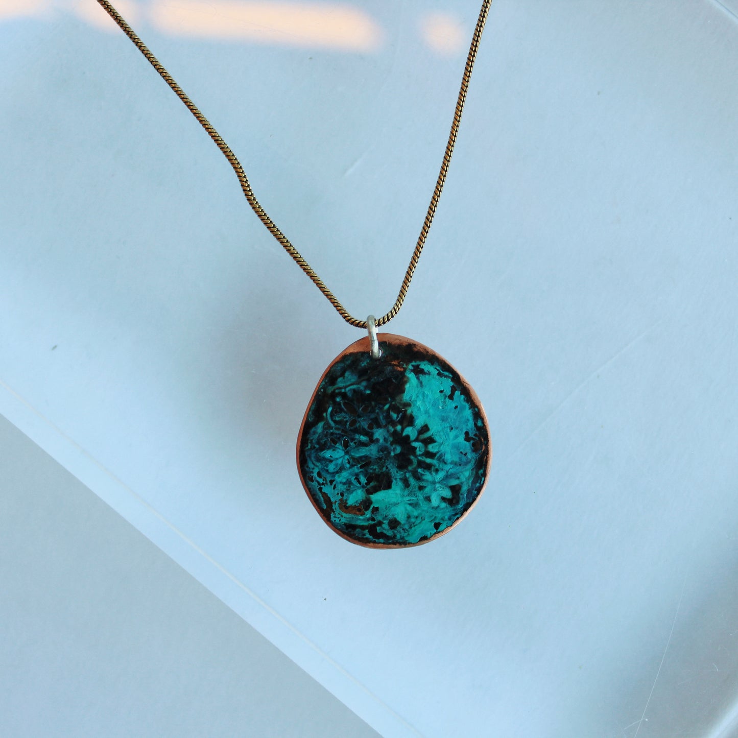 Galili Ellis - Copper + Turquoise Necklace