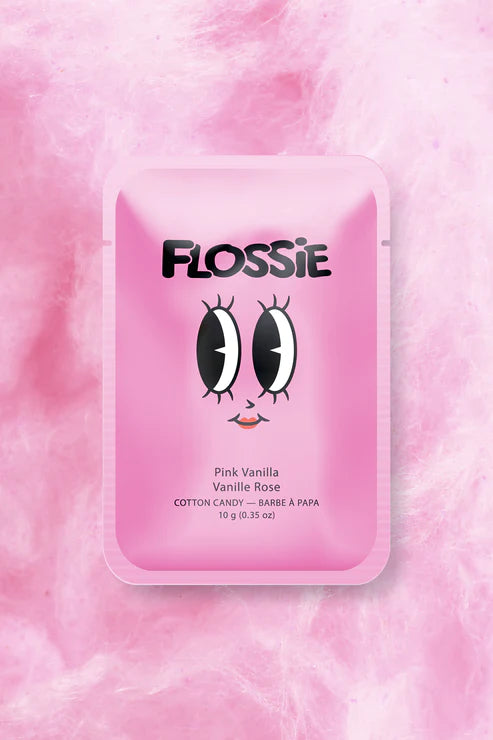 Barbe à Papa Flossie - vanille rose