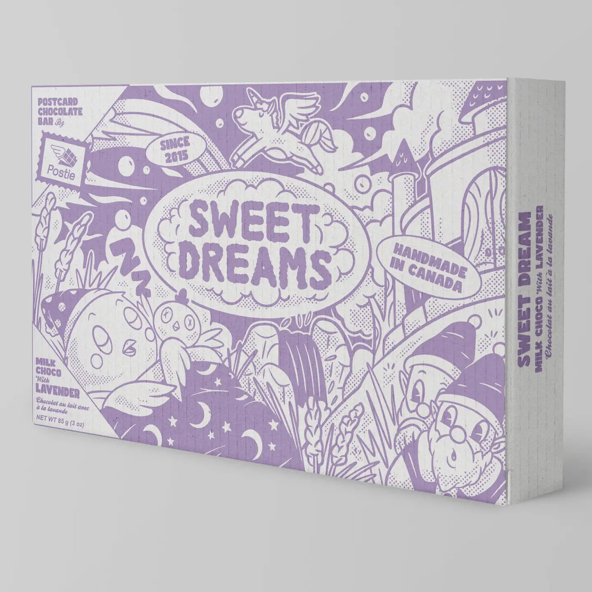 Sweet Dreams Milk Chocolate Postcard