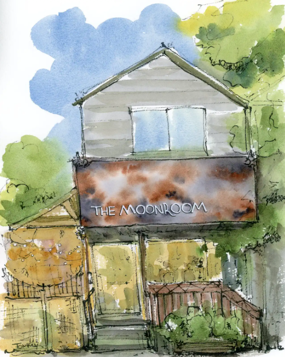 Tommy Lee Print - The Moonroom