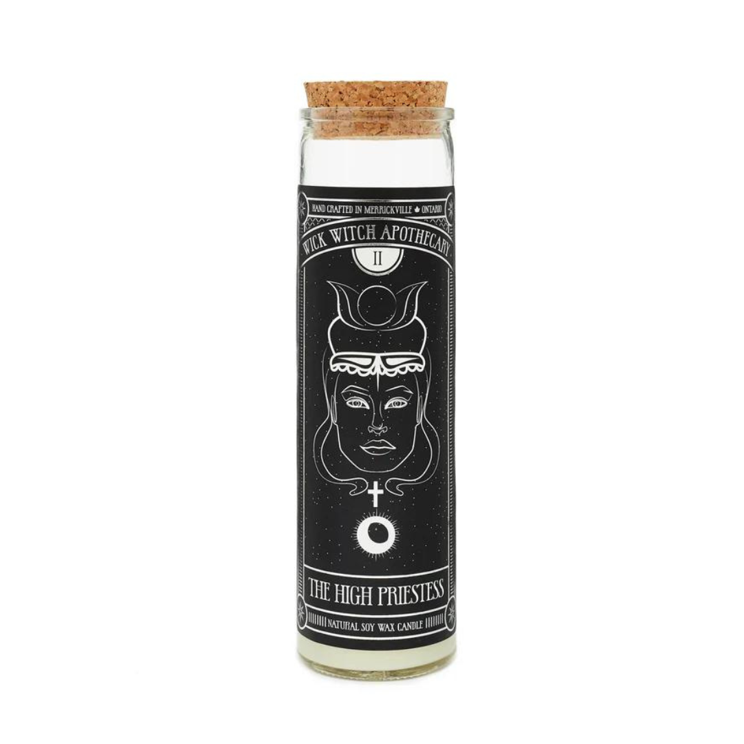 Wick Witch - The High Priestess Tarot Candle