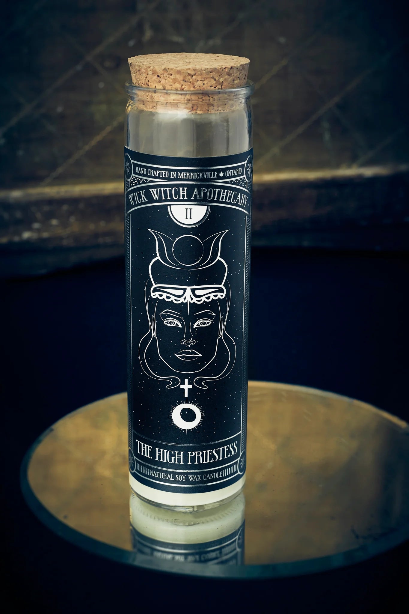 Wick Witch - The High Priestess Tarot Candle