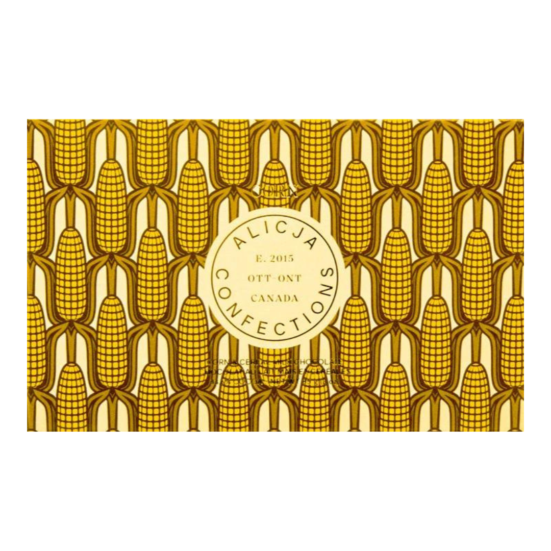 Corn • Corn and Cereal 33.6% Milk Chocolate