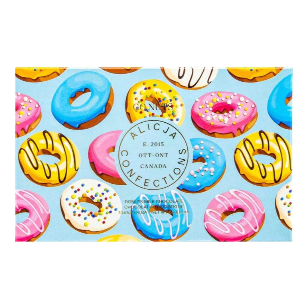 Go Nuts • Donuts 33.6% Milk Chocolate