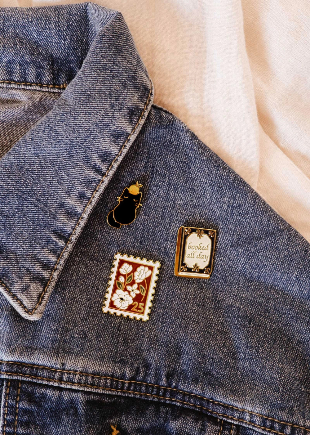 Clementine Cat Enamel Pin