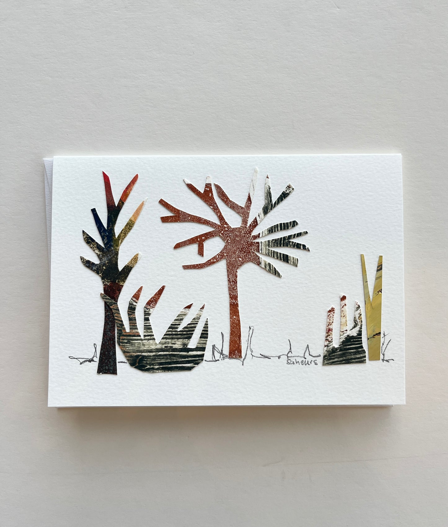 Eliane Saheurs carte «Redwood Forest»
