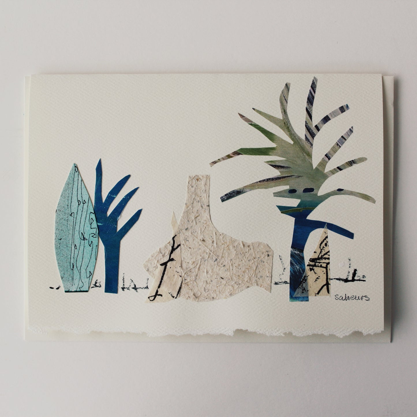 Eliane Saheurs carte «Temperte Forest»