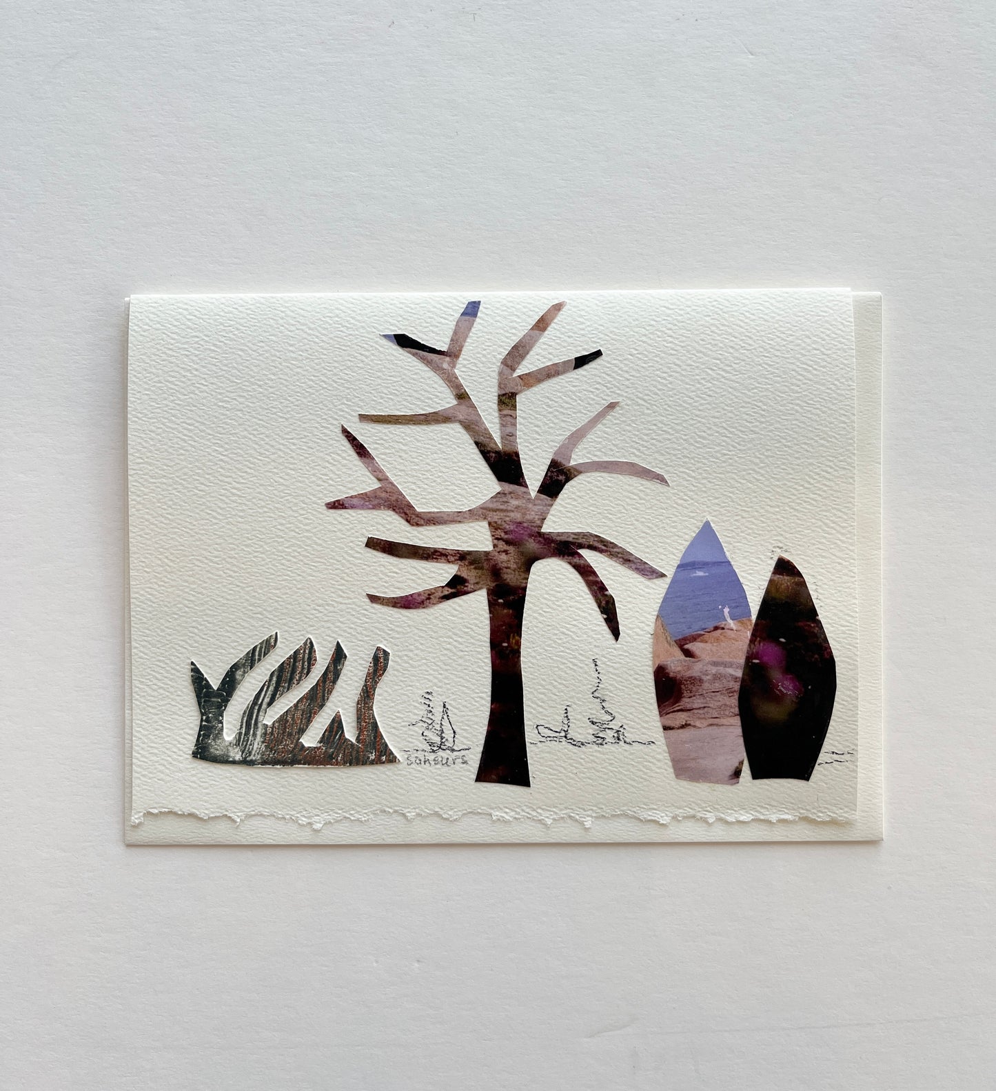 Eliane Saheurs carte «Temperte Forest»