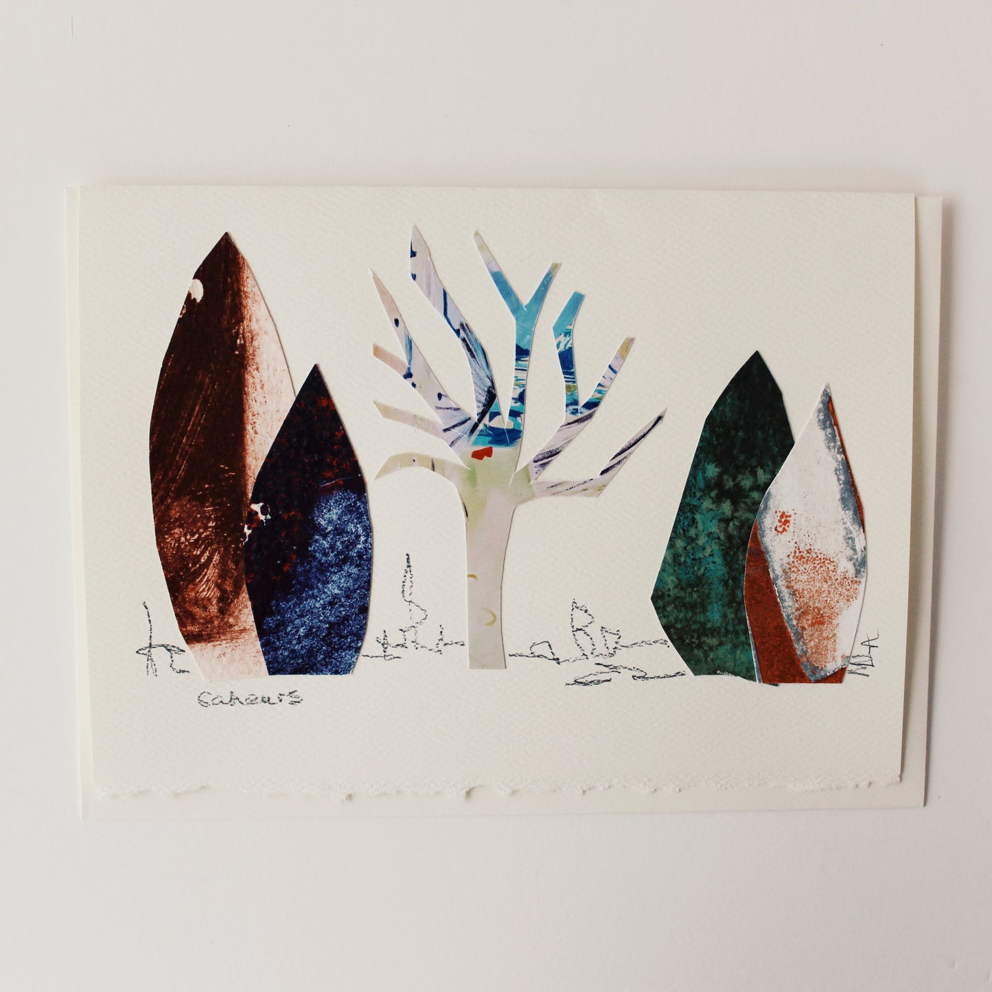 Eliane Saheurs carte «Temperte Forest»