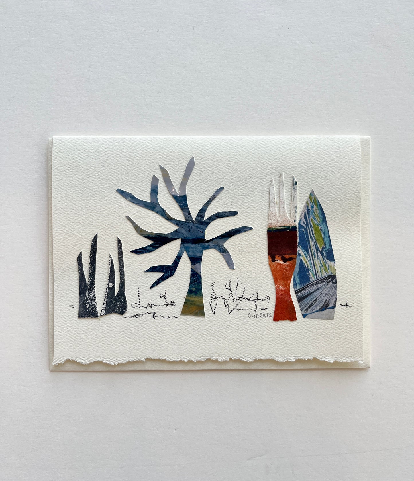 Eliane Saheurs carte «Temperte Forest»