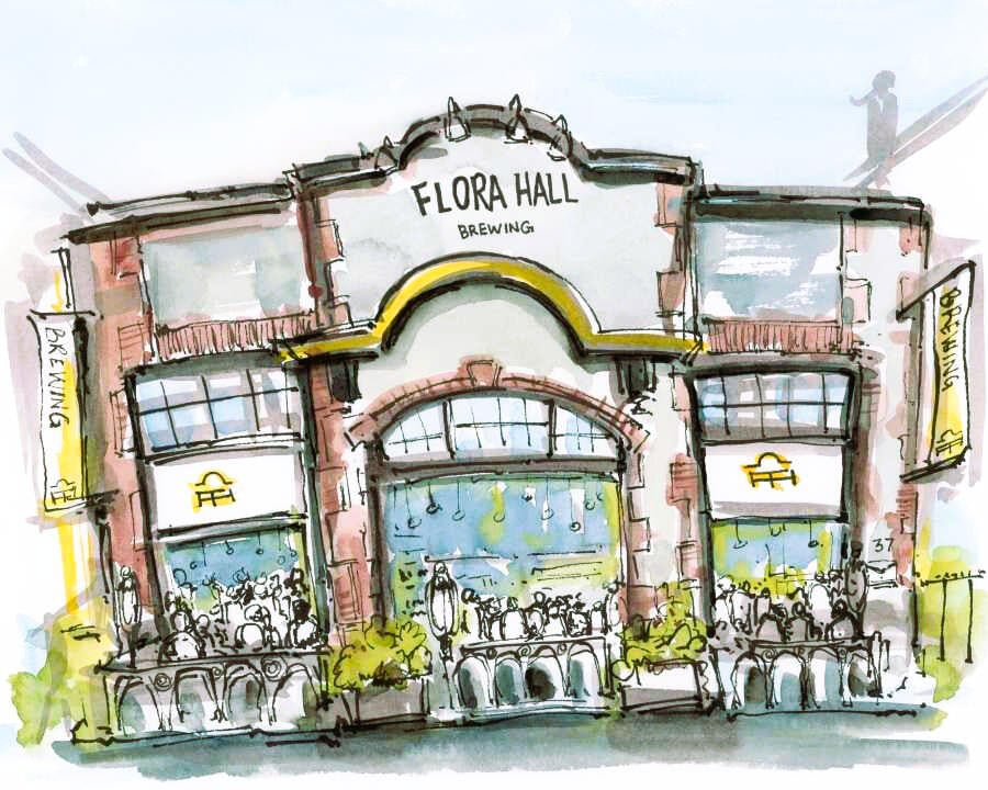 Impression par Tommy Lee - Flora Hall