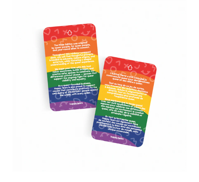 Bilingual Conversation Cards - Pride Edition