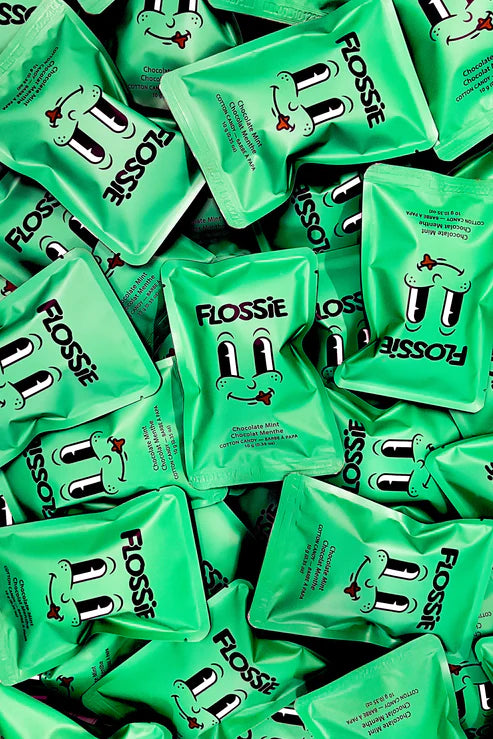 Barbe à Papa Flossie - chocolat à la menthe