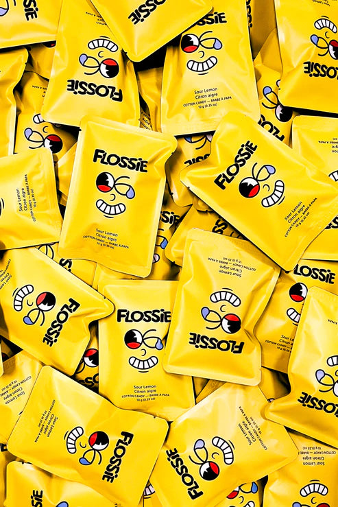 Barbe à Papa Flossie - Citron Aigre