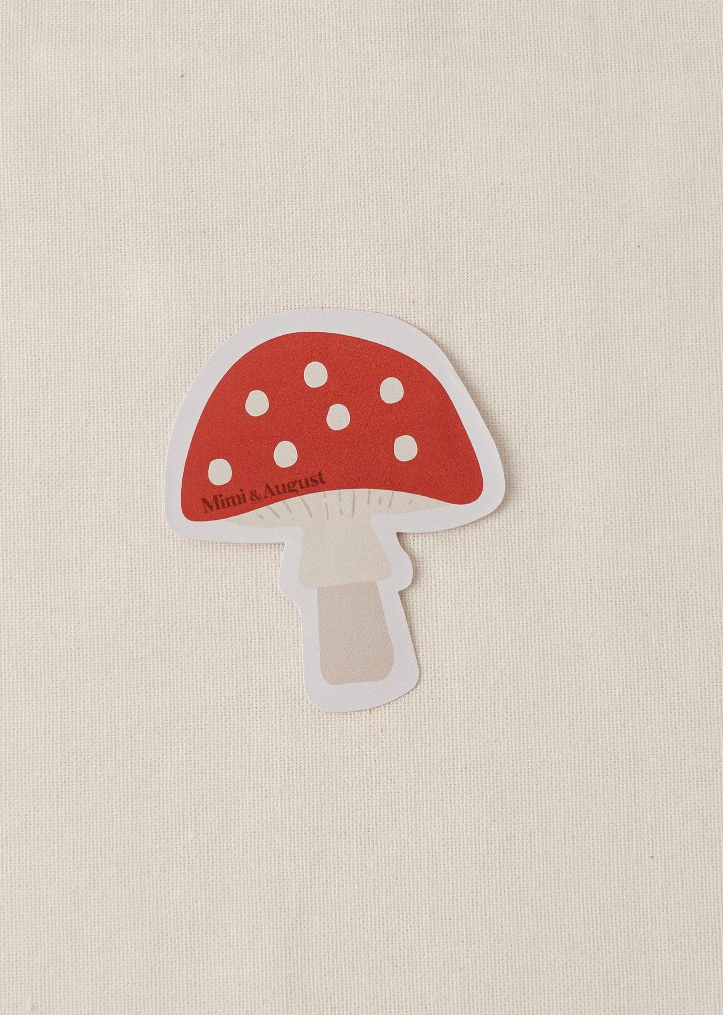 Champignon - Autocollant en vinyle