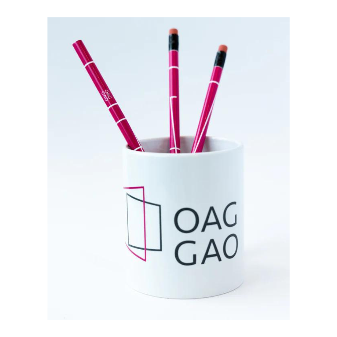Crayon à mine logo GAO