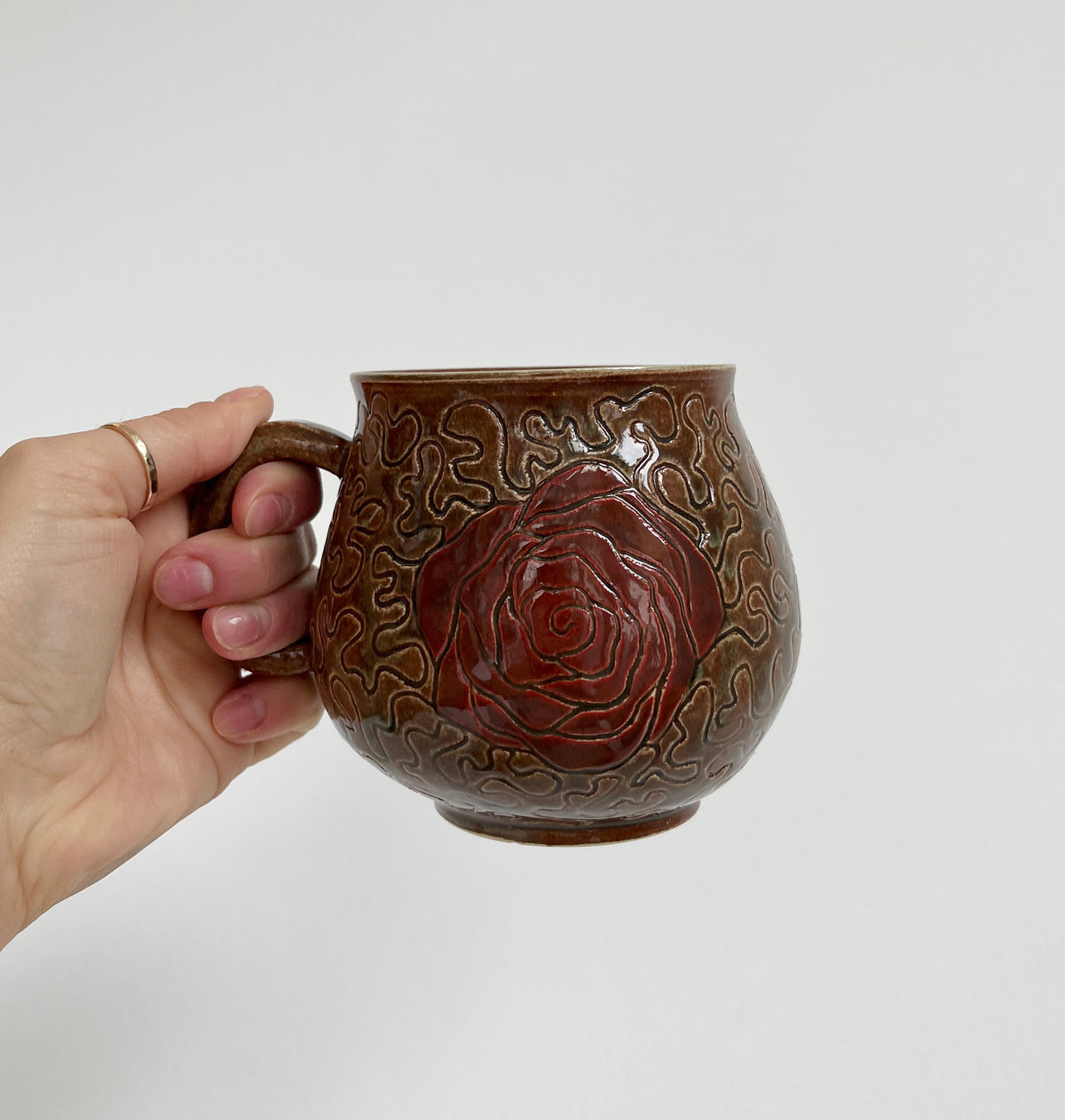 Rosalie Gingras - Tasse Squiggle Rose