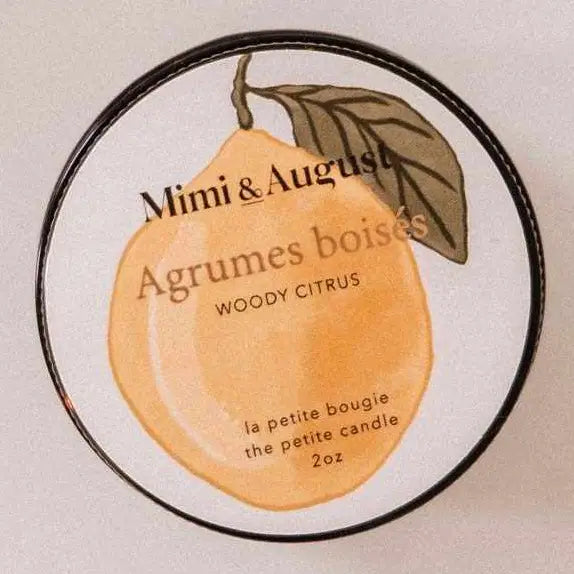 Woody Citrus Mini Candle