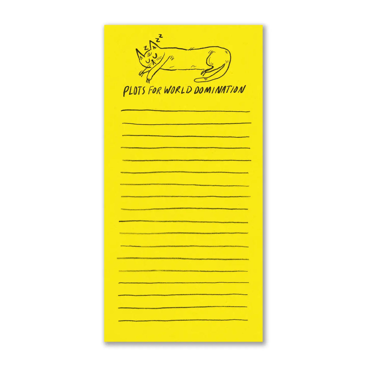 World Domination Notepad