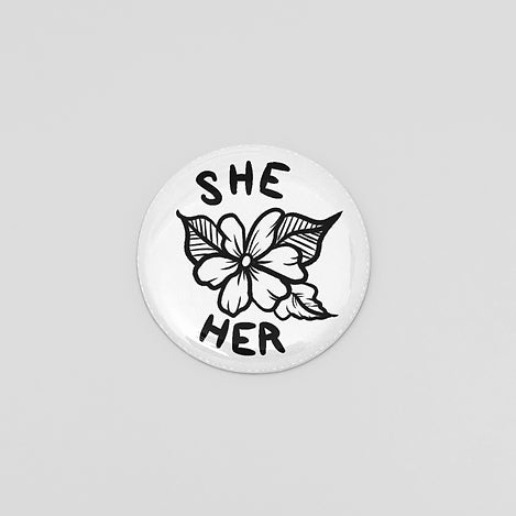 Pronoun Buttons