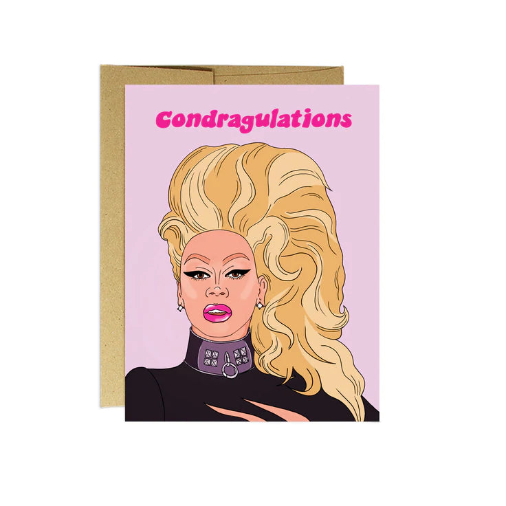 ConDRAGulations | Card