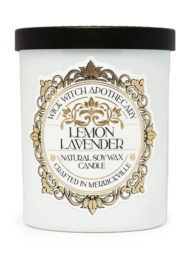 Wick Witch - Lemon Lavender Soy Candle