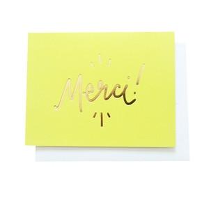 Merci! Card