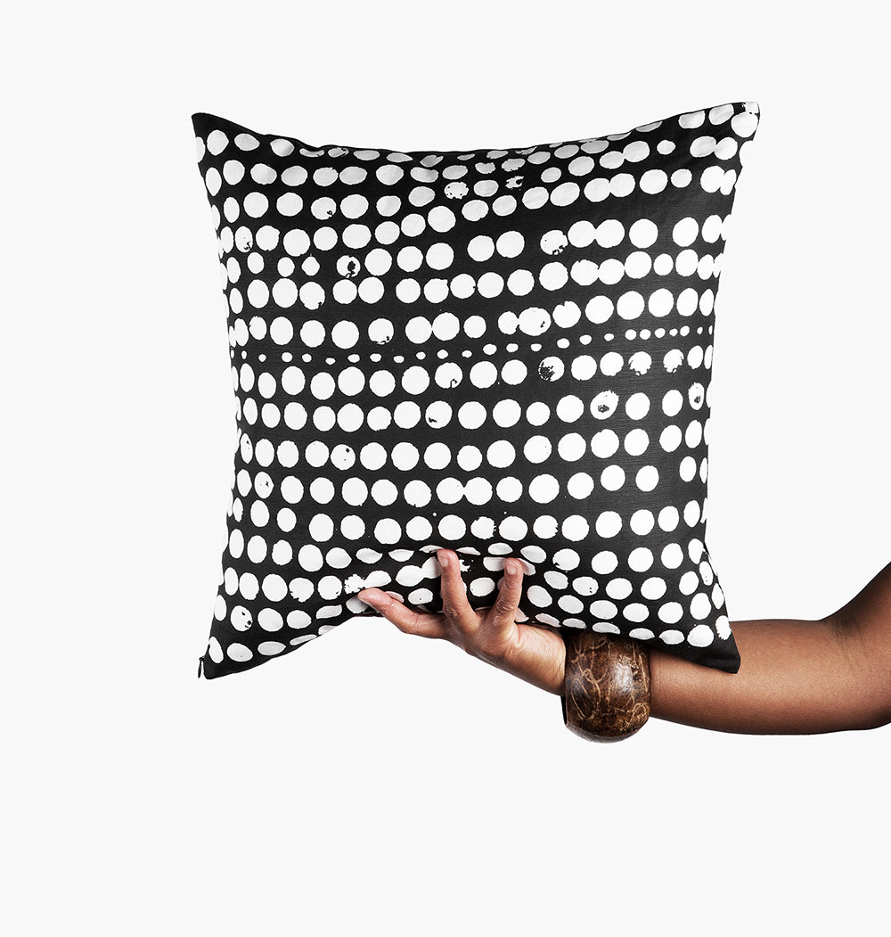 Coussin Pebbled Charcoal