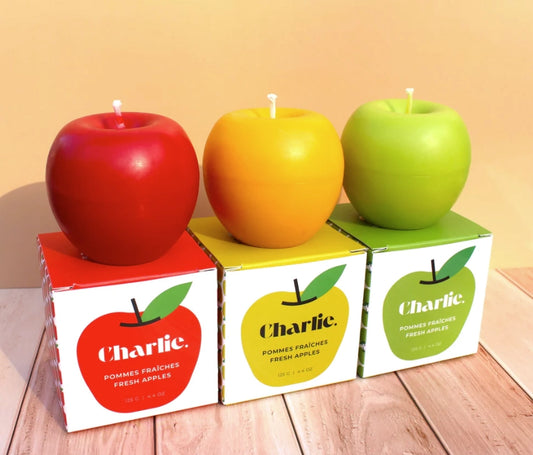 Mid Century Lunar Apple Scented Candle