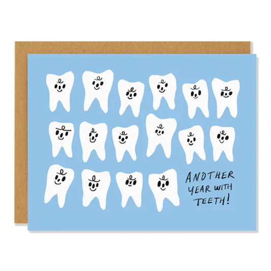 Carte de vœux - Toothy Birthday
