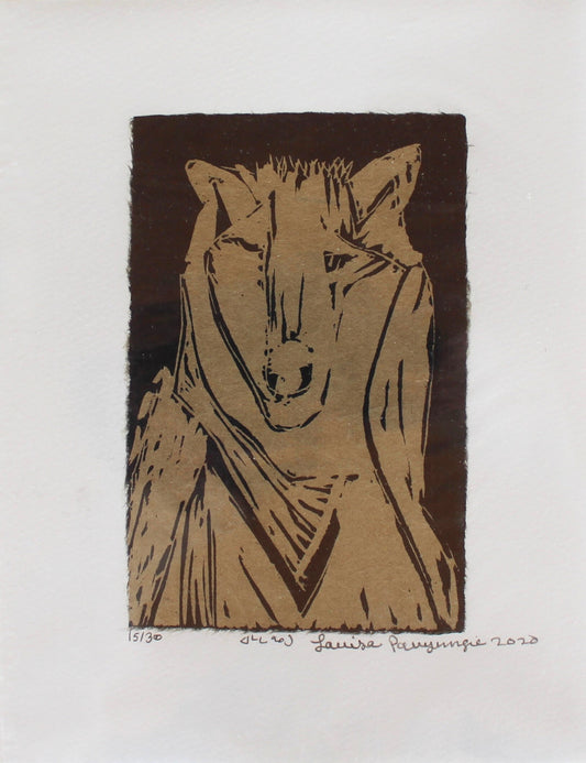 Louisa Payungi Limited Edition Print - Loup