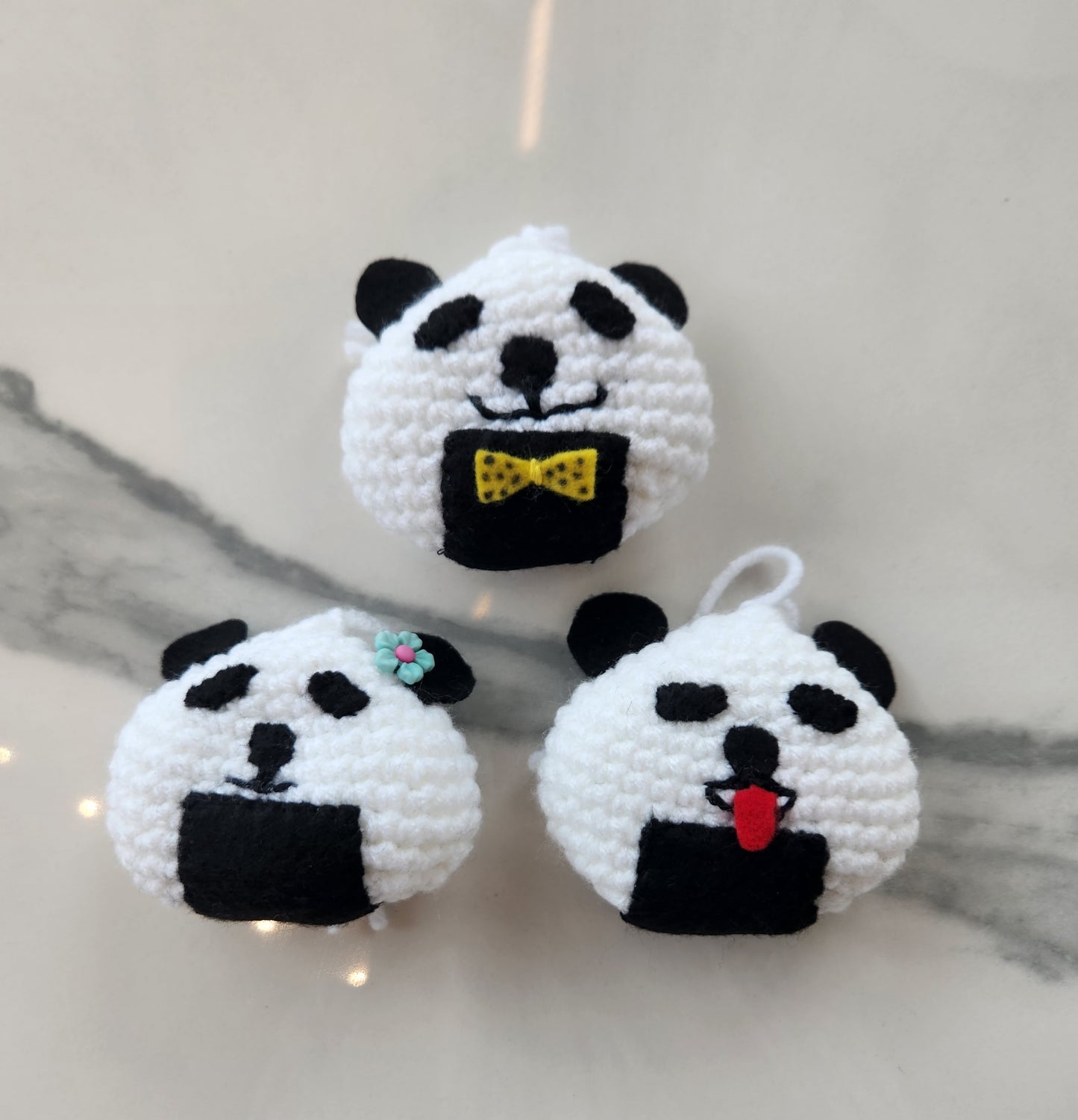 Panda Onigiri Characters
