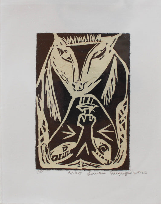 Louisa Payungi édition limitée - Shaman se transformant en loup