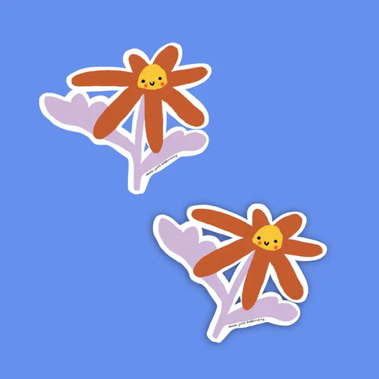 Sticker | Fleur souriante