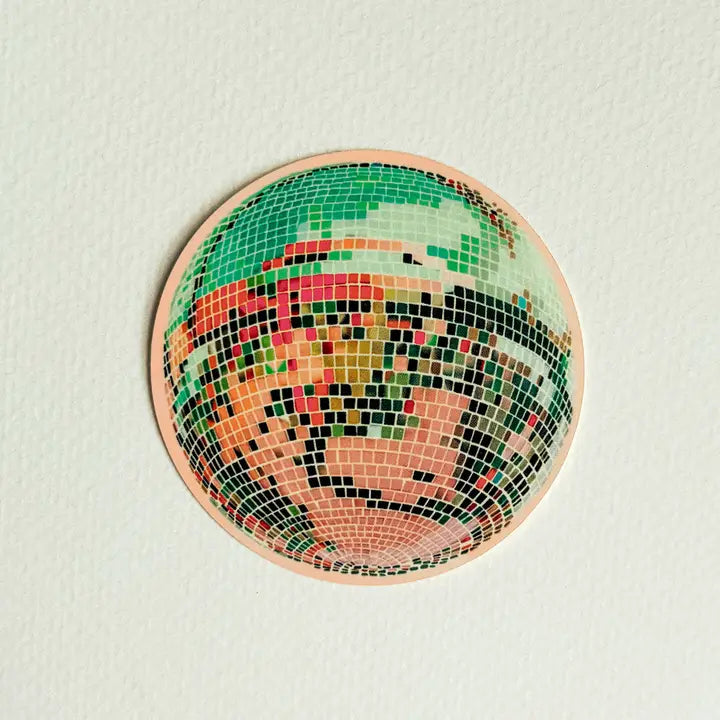 Disco Mirrorball Sticker