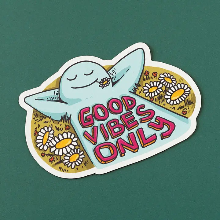 Good Vibes Only Vinyl Sticker