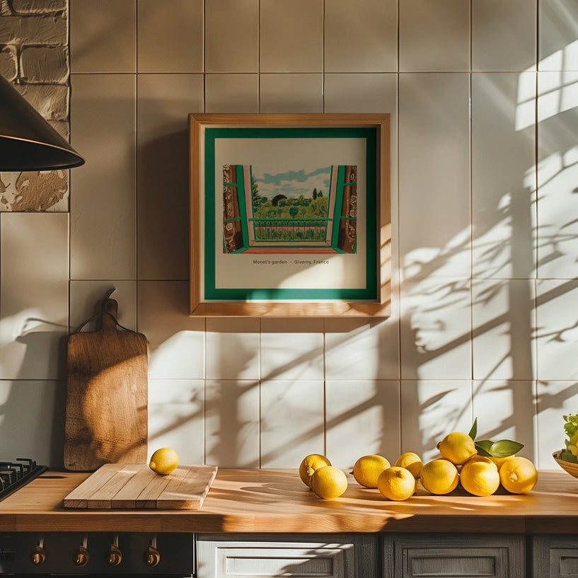 Monet's Garden Art Print