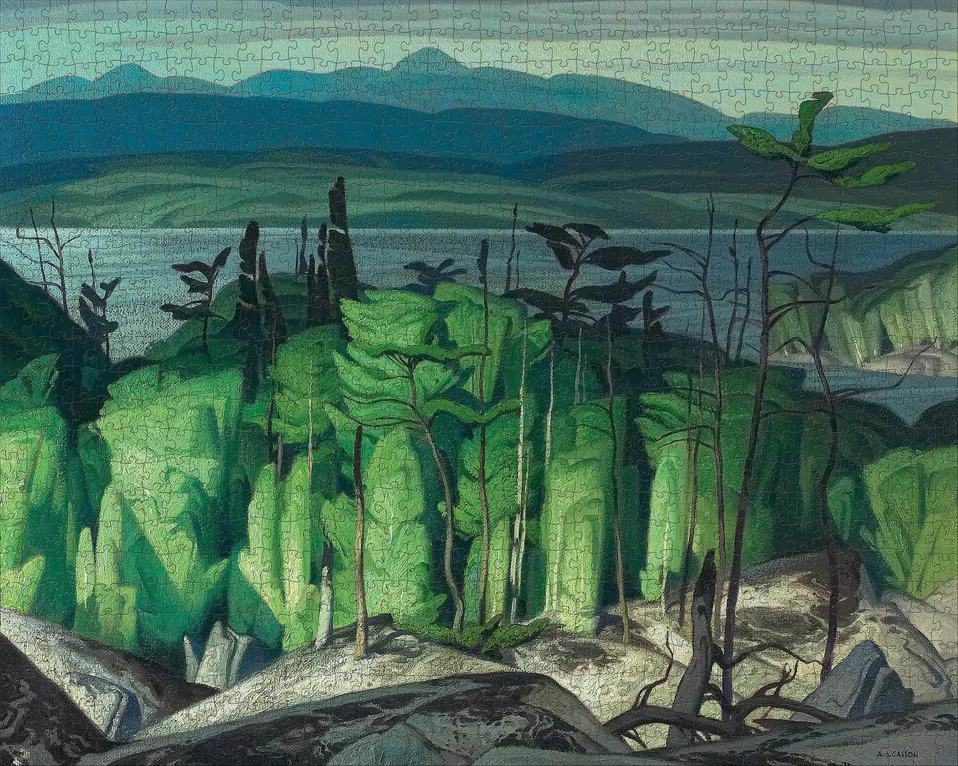 A.J. Casson - Jack Pine and Poplar Puzzle
