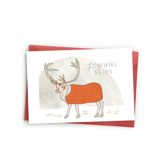 Christmas Reindeer Card