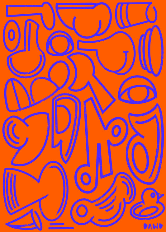 Illustration, Shapes and Curves 4