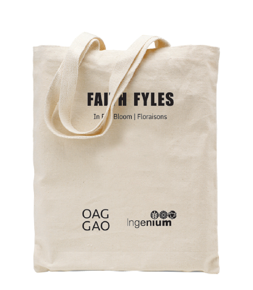 Faith Fyles. Floraisons | sac fourre-tout