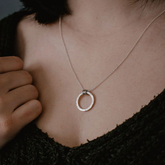 Full Moon Necklace 18"
